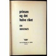 Bøgenæs, Evi: Prinsen og det halve riket - brukt bok